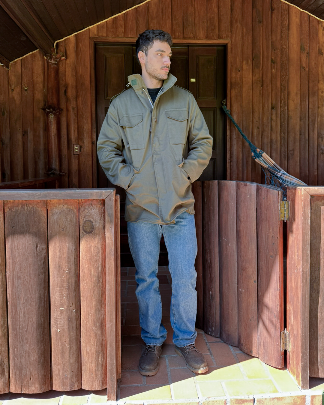 Jaqueta M-65 Field verde oliva